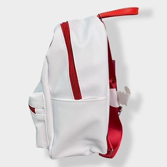 Hello Kitty Face Mini Backpack Faux Leather Sanrio Hard to Find New with Tags - Picture 4 of 8